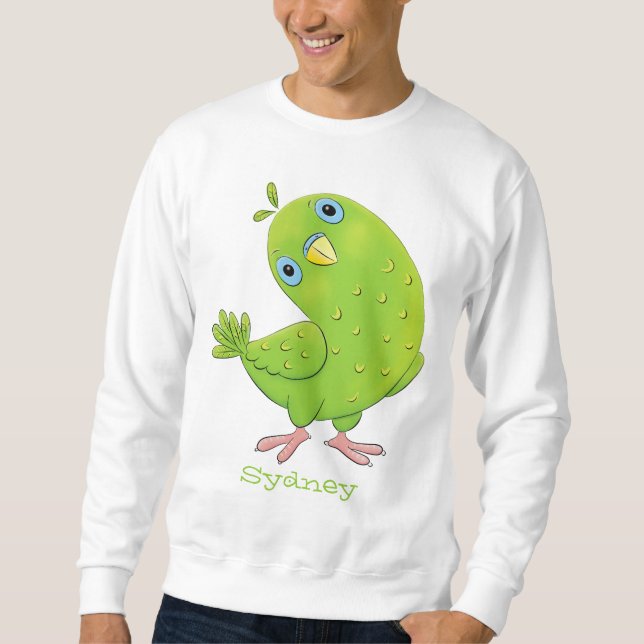 Niedliche Cartoon-Illustration Sweatshirt (Vorderseite)