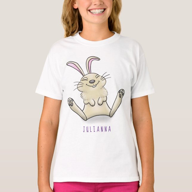 Niedliche Cartoon-Illustration T-Shirt (Vorderseite)