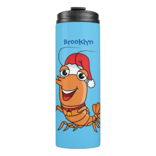 Niedliche Cartoon-Illustration Thermosbecher
