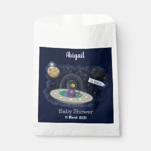 Niedliche Cartoon-Illustration über Fische im Welt Geschenktütchen