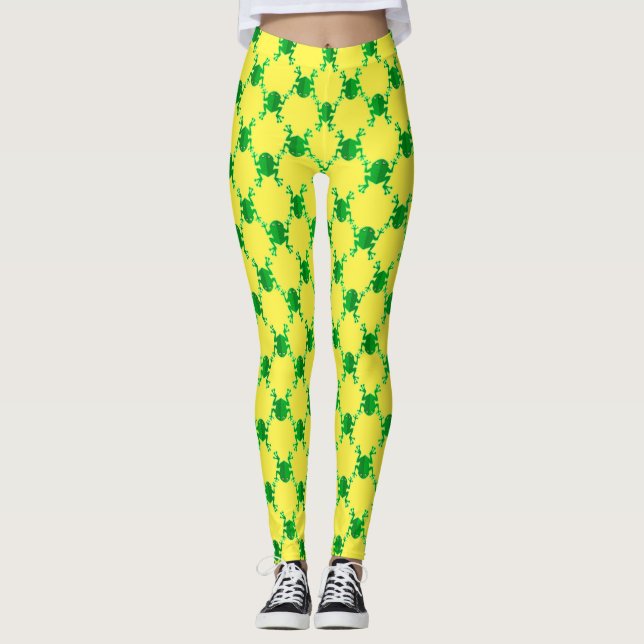 Niedliche Cartoon Leggings (Vorderseite)