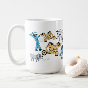 Niedliche Cartoon. T-Shirt Kaffeetasse