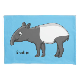 Niedliche Cartoon Tape Illustration Kissenbezug