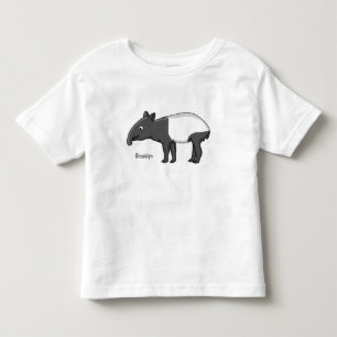 Niedliche Cartoon Tape Illustration Kleinkind T-shirt