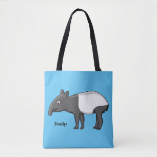 Niedliche Cartoon Tape Illustration Tasche