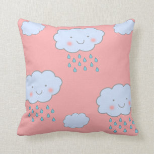 Niedliche Cartoon-Wolken-Kissen Kissen