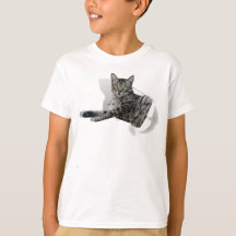 Niedliche Cat 3D Grafik lustige Illusion beliebt