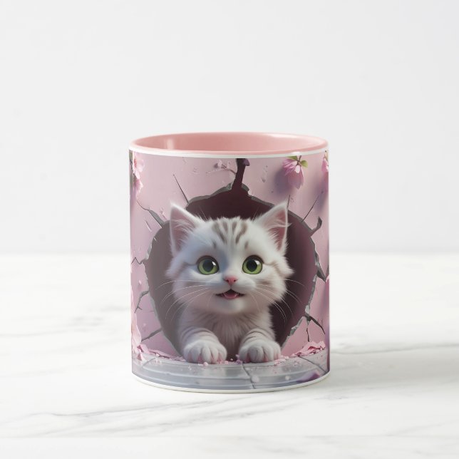 Niedliche Cat Coffee Tasse - Perfektes Geschenk fü (Zentrum)
