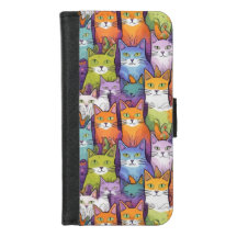 Niedliche Cat Ladys Telefonwette