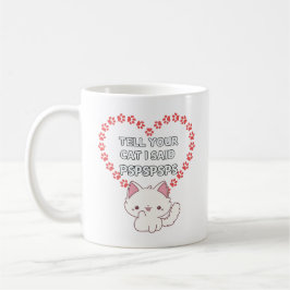 Niedliche Cat Owner Tasse - Funny Cat