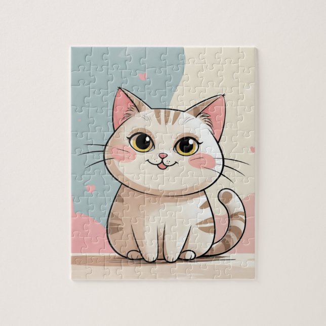 NIEDLICHE CAT PUZZLE (Vertikal)