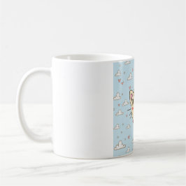 Niedliche Cat-Tasse - Purr-fein-süßer Trinkbehälte Kaffeetasse