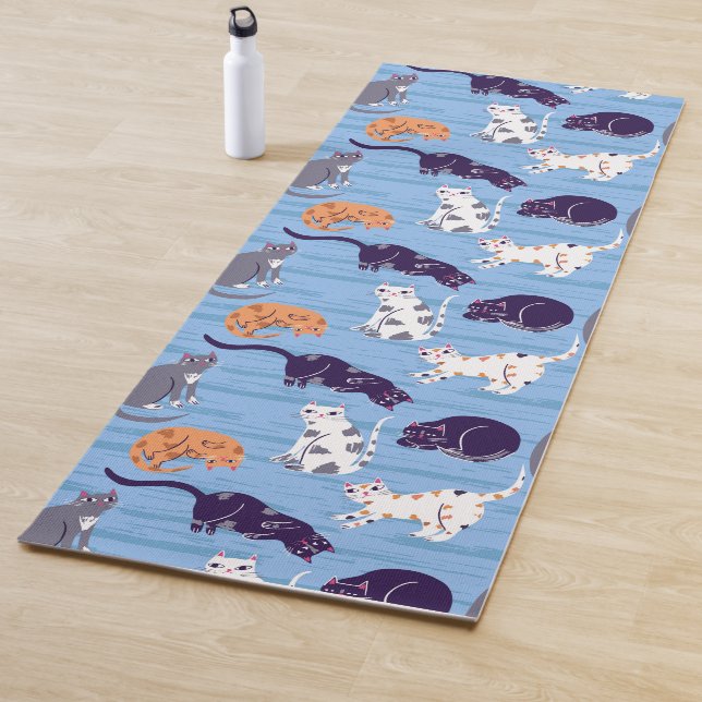 Niedliche Cats Yoga Mat Yogamatte (Beispiel)
