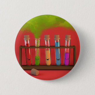 Niedliche Chemie Button