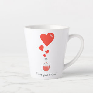 Niedliche Chemie Mama Liebe Potion Scientist Milchtasse