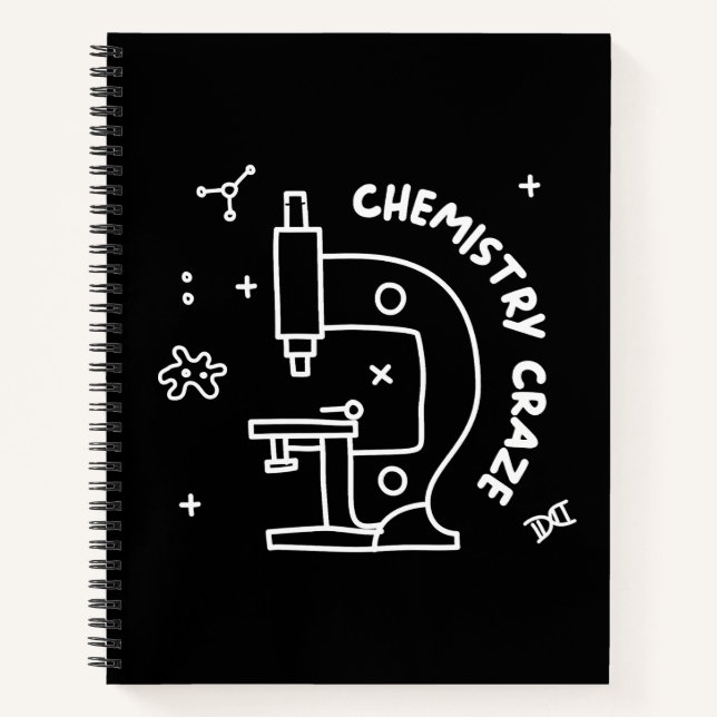 Niedliche Chemie Notizbuch (Vorderseite)