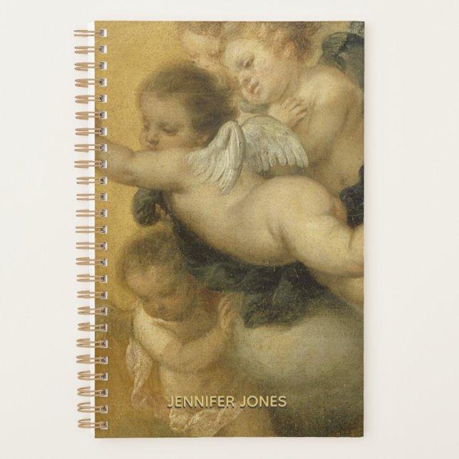 Niedliche Cherubs Details einer Ankündigung - Kuns Planer (Vorderseite)