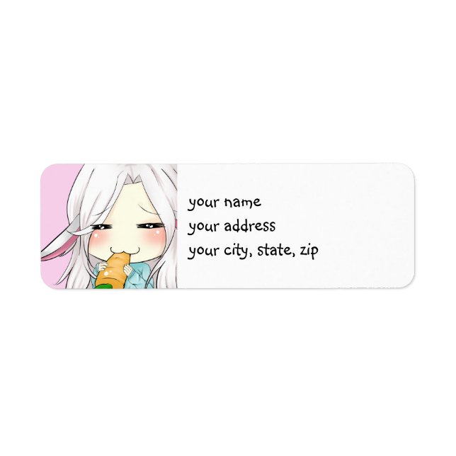 Niedliche Chibi-Girl mit hauchdünnen Ohren-Adresse (Vorne)