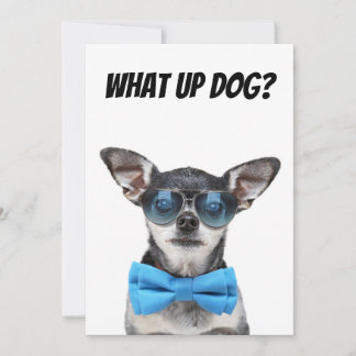 Niedliche Chihuahuagrußkarte Dankeskarte