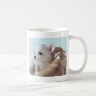 Niedliche Chihuahuawelpen Kaffeetasse