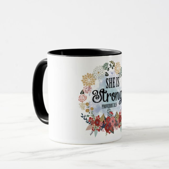 Niedliche Christliche Tasse (Vorderseite Links)