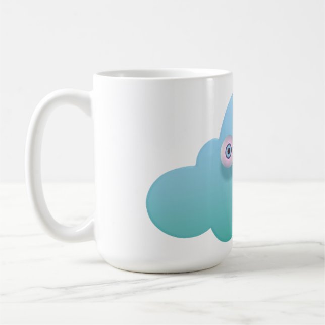 Niedliche Cloudy Classic-Tasse Kaffeetasse (Links)