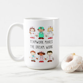 Niedliche CNA RT Doctor Avatar Custom Requests Kaffeetasse