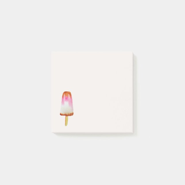 Niedliche Cola Popsicle Girl's Art Schreibwaren Post-it Klebezettel (Vorderseite)