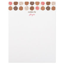 Niedliche Cookies Cookie Business Bakery Letterhea