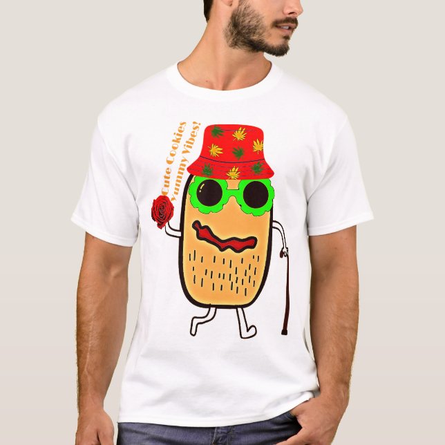 Niedliche Cookies Yummy Vibes! T-Shirt (Vorderseite)