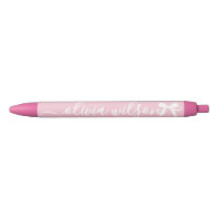 Niedliche Coquette-Bogen-Monogramm