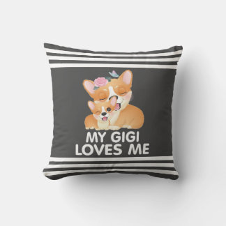 Niedliche Corgi-Hunde - Meine Gigi-Lieben Kissen