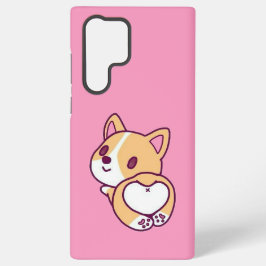 Niedliche Corgi Puppy-Liebe Samsung Galaxy Hülle