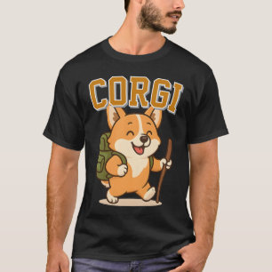 Niedliche Corgi Unisex Man Kleidung schmücken T-Shirt
