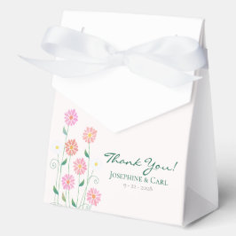 Niedliche Country Daisies Floral Gastgeschenk Hoch Geschenkschachtel