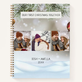 Niedliche Couple Custom Foto Journals Notizbuch