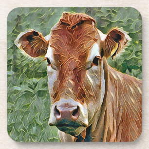 NIEDLICHE COW GETRÄNKEUNTERSETZER