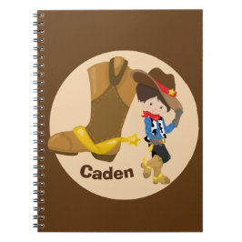 Niedliche Cowboy-Kinder Notizblock
