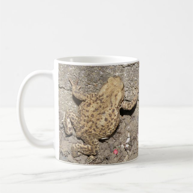Niedliche Crawling Toad Kaffee Tasse (Links)