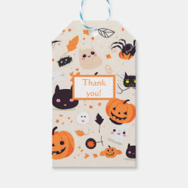 Niedliche Creepy Critters Halloween-Leckerei Geschenkanhänger