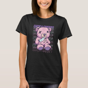Niedliche Creepy Pastel Goth Satanic Voodoo Doll W T-Shirt