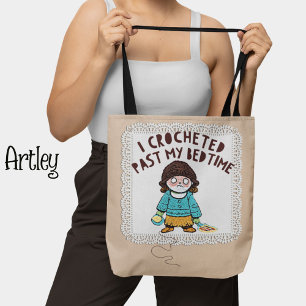 Niedliche Crochet-Puppe, Funny Crochet Tasche