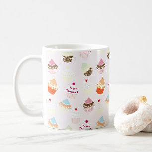 Niedliche Cupcakes Kaffeetasse