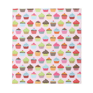 Niedliche Cupcakes Notizblock