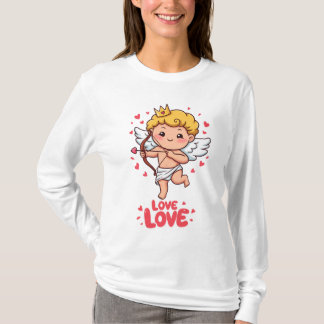 Niedliche Cupid-Liebe T-Shirt