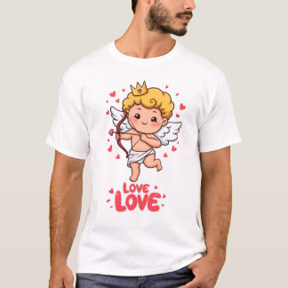 Niedliche Cupid-Liebe T-Shirt