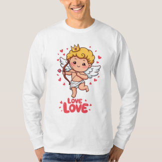 Niedliche Cupid-Liebe T-Shirt