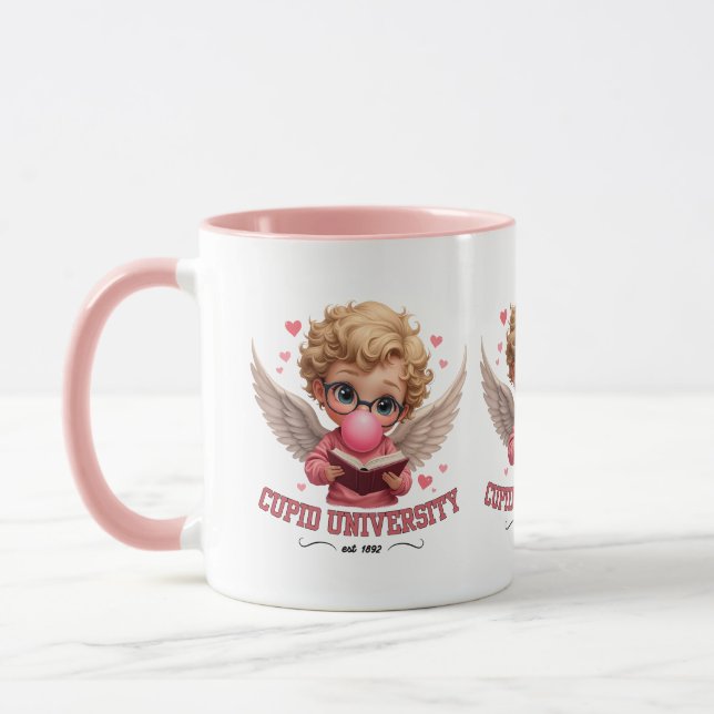 Niedliche Cupid University Bubblegum Angel Ästheti Tasse (Links)