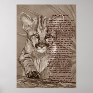 niedliche Custenkätzchen Poster
