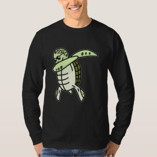 Niedliche Dabbing Meeresschildkröten-Idee für den  T-Shirt